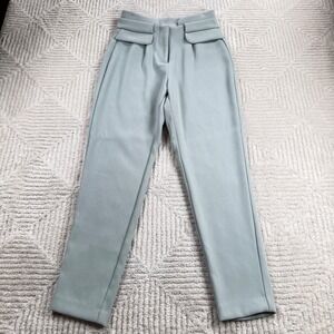 Elliatt Tapered Trousers Womens S Blue Revolve Anthropologie Quiet Luxury Pants